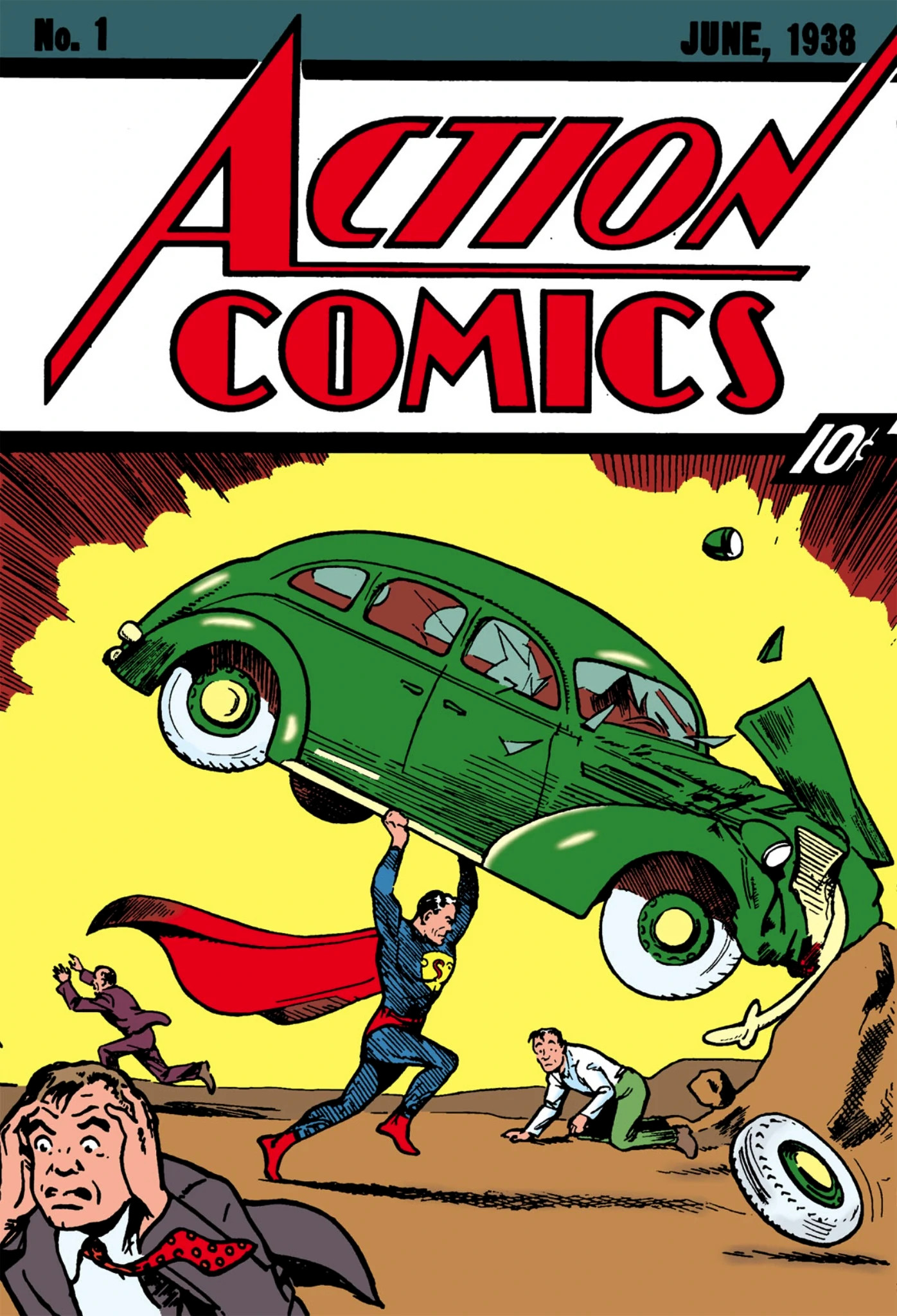 capa da revista Action Comics 01, de 1939