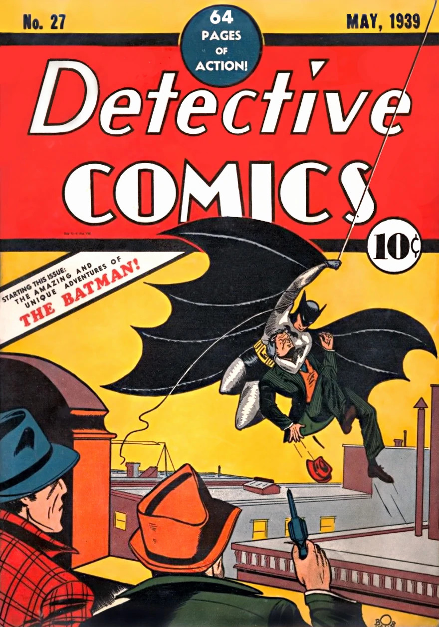 capa de Detective Comics 27, 1939