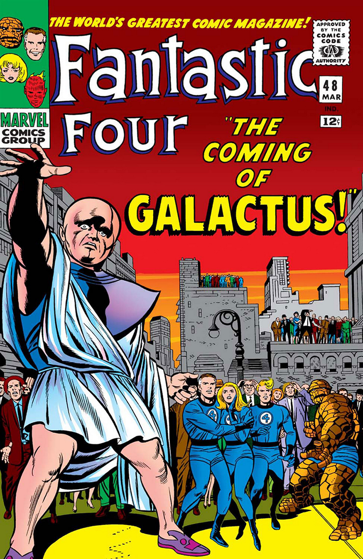 capa de Fantastic Four 48, 1966